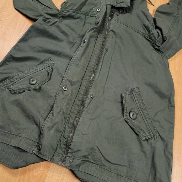 American Eagle Military Cargo Jacket Women's Medium 544-85 Type AE-177 Parachute - Picture 2 of 11